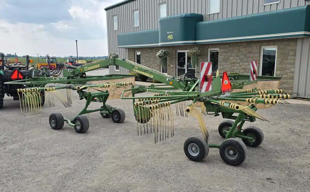 Photo de la Galerie 2 pour 2013 Krone SWADRO 710/26T râteau
