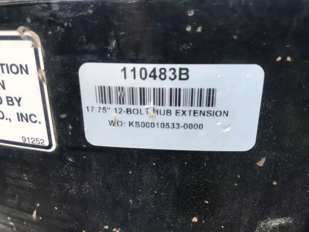 Gallery image 2 for Used Unverferth 110483B Wheel Spacer