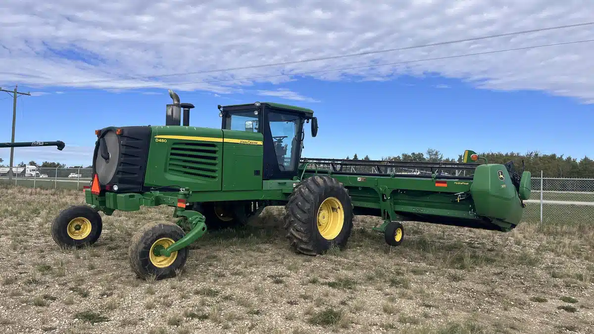 Gallery image 2 for Used 2011 John Deere D450 Windrower