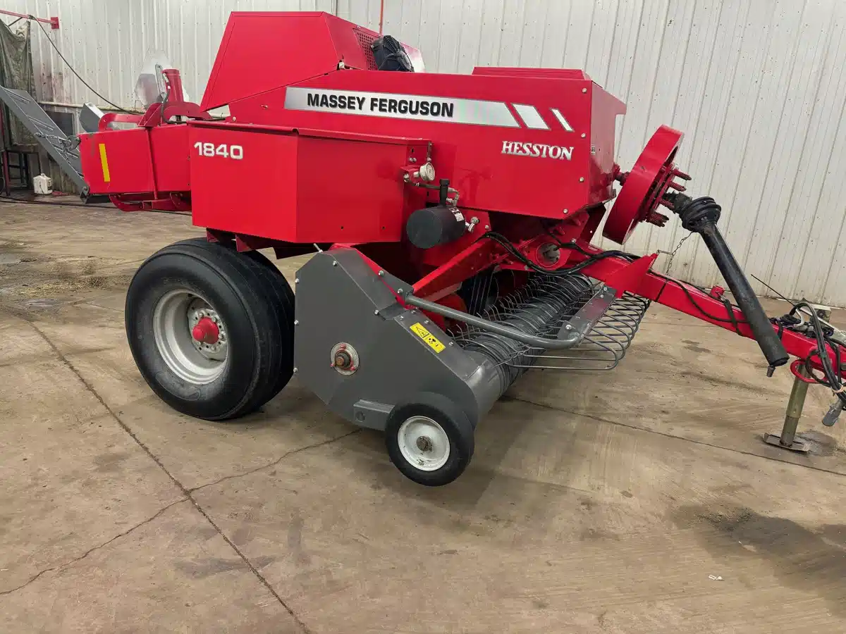 Gallery image 1 for Used 2015 Massey Ferguson 1840 Square Baler - Small