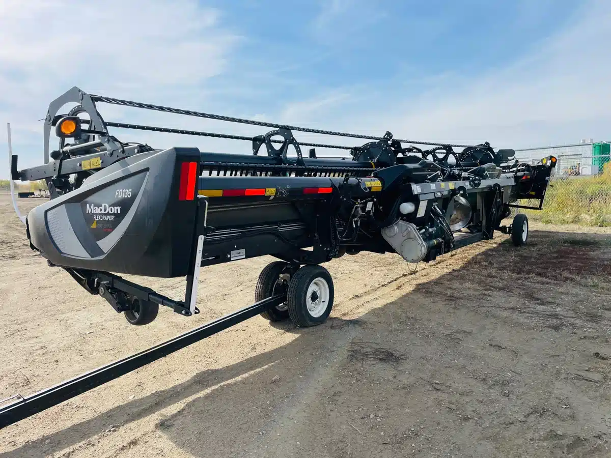 Used 2022 MacDon FD135 Header - Draper