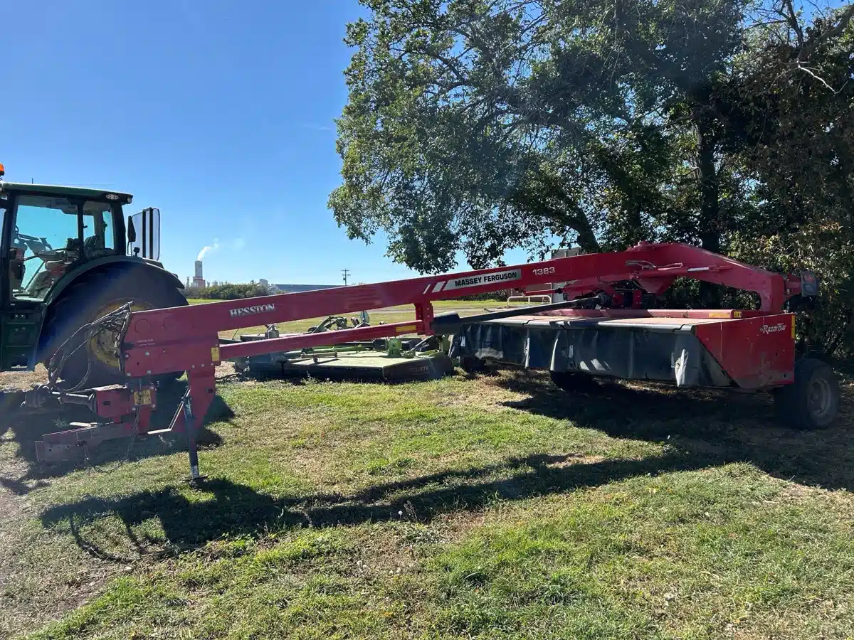 Gallery image 2 for Used 2015 Massey Ferguson 1383 Disc Mower Conditioner