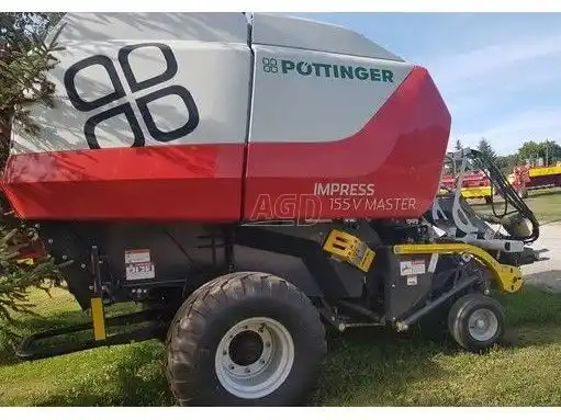 Gallery image 1 for New Pottinger IMPRESS 155V MASTER Round Baler