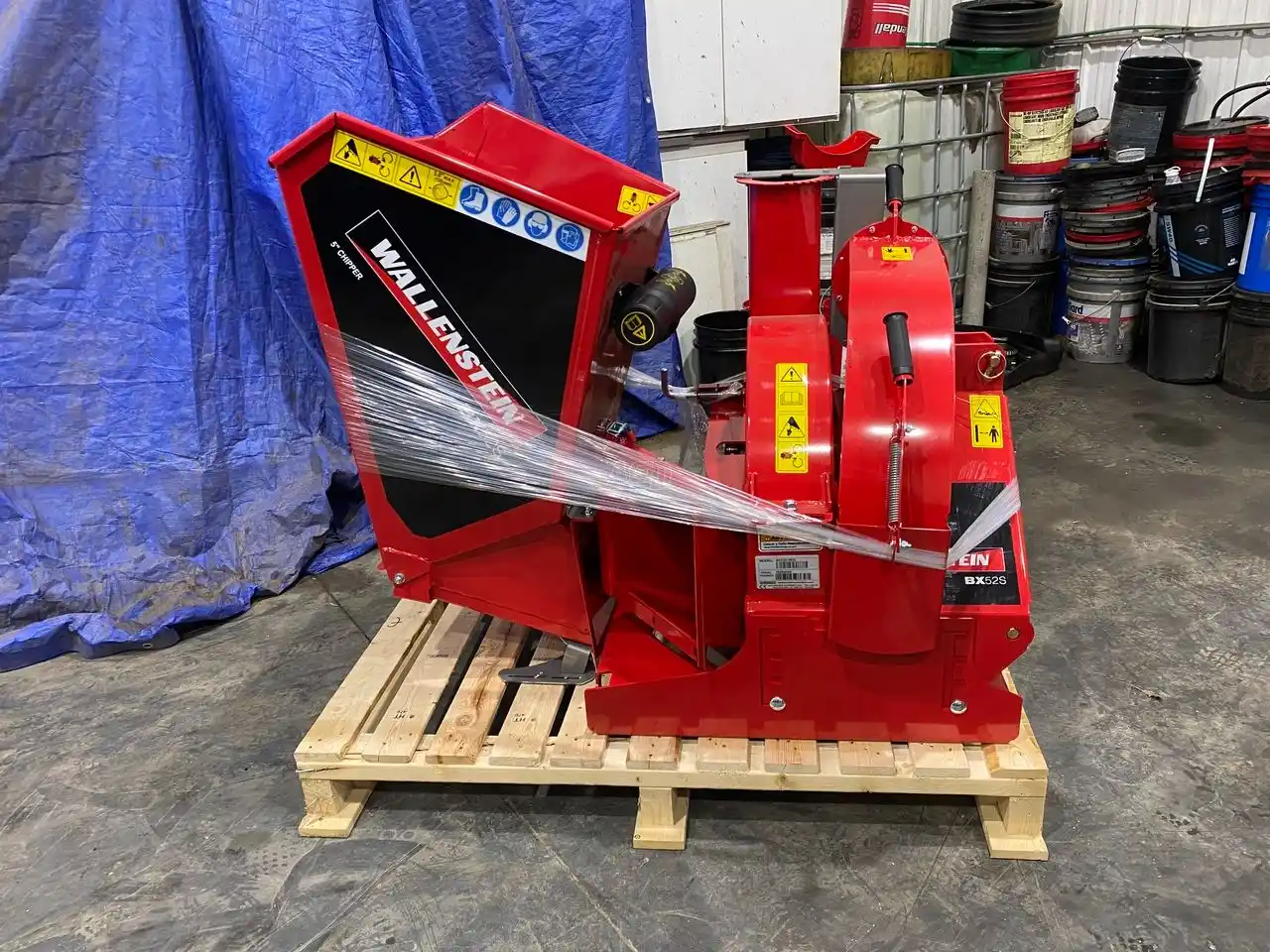 Gallery image 1 for New 2022 Wallenstein BX52S Wood Chipper