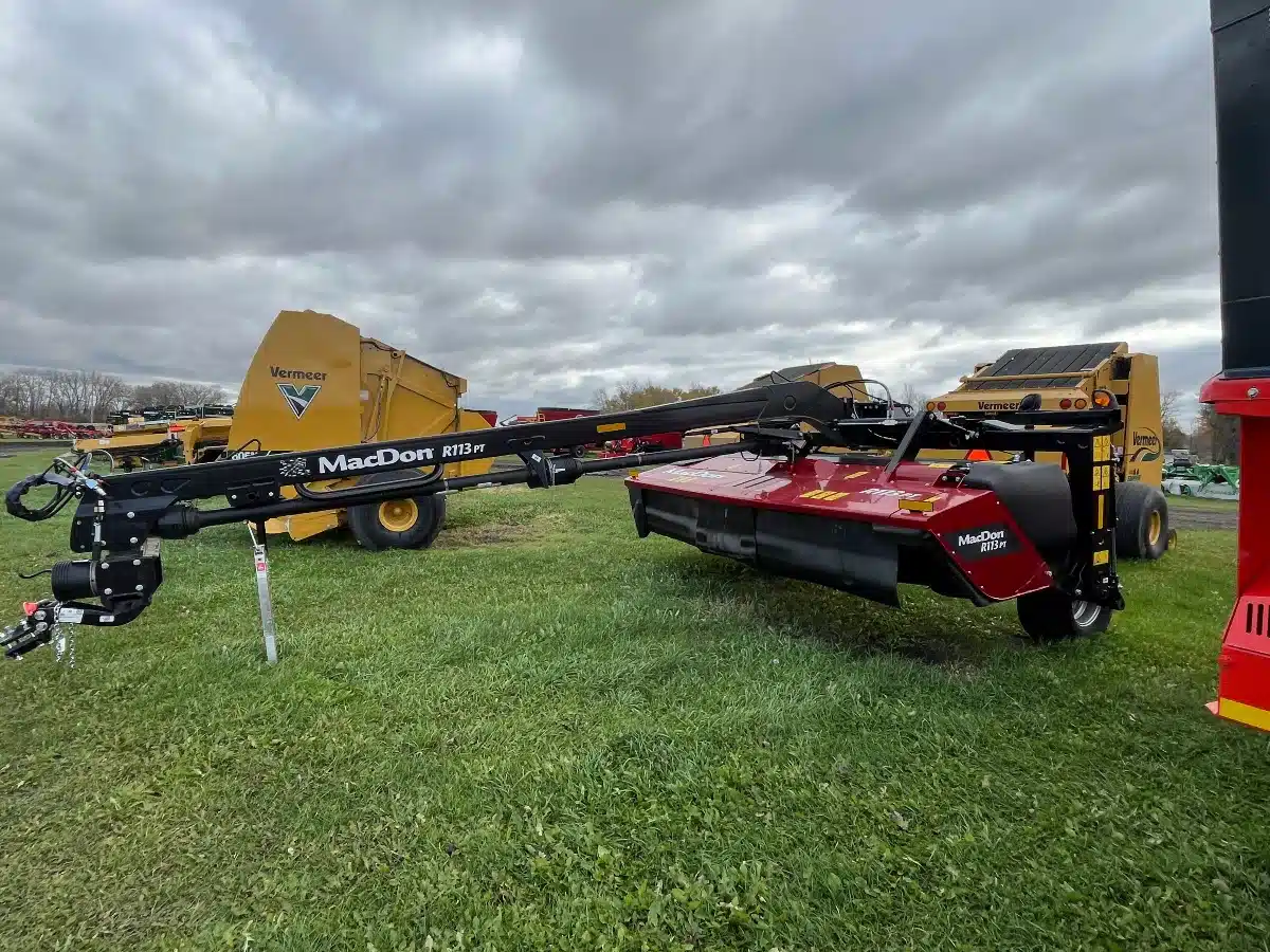 New 2025 MacDon R113PT Disc Mower Conditioner