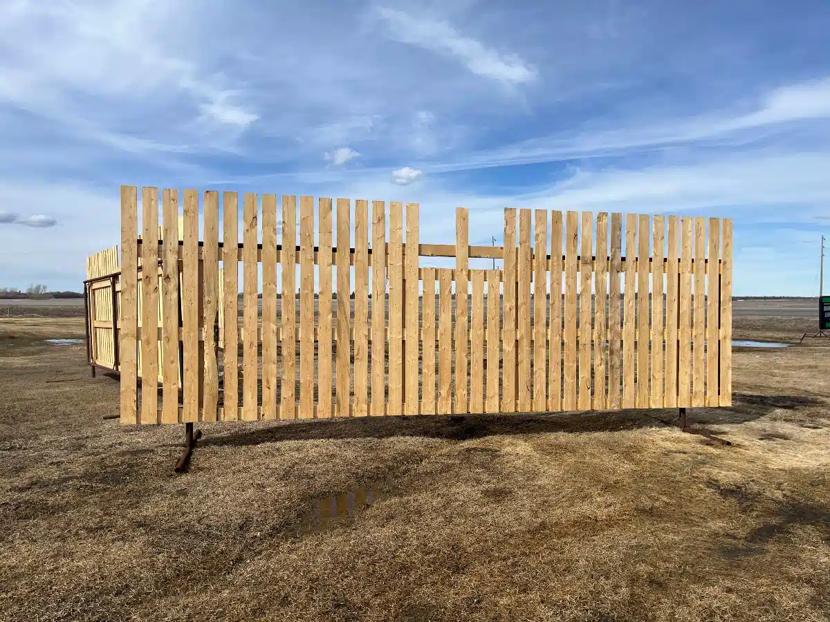 Gallery image 1 for 2026 Double Delichte Farms 25' wind panel Fencing