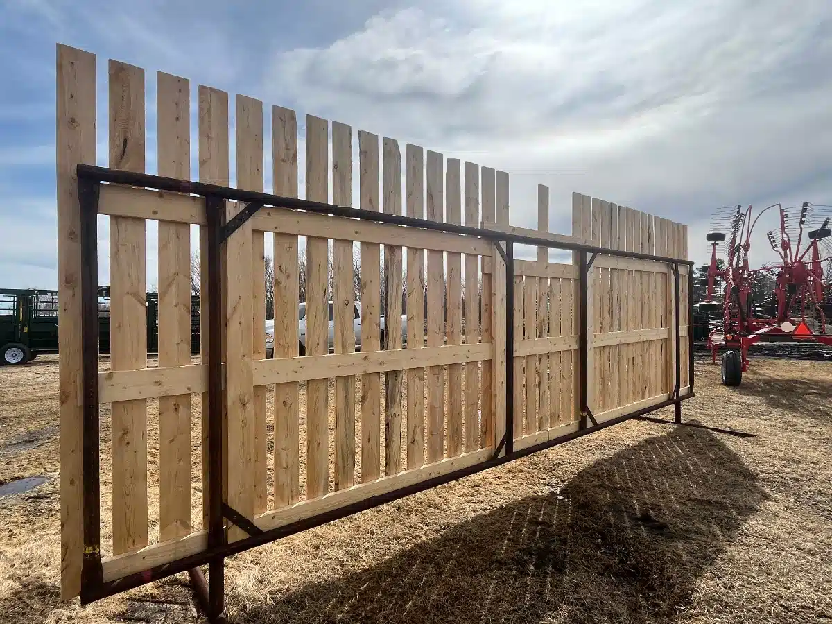 Gallery image 2 for 2026 Double Delichte Farms 25' wind panel Fencing