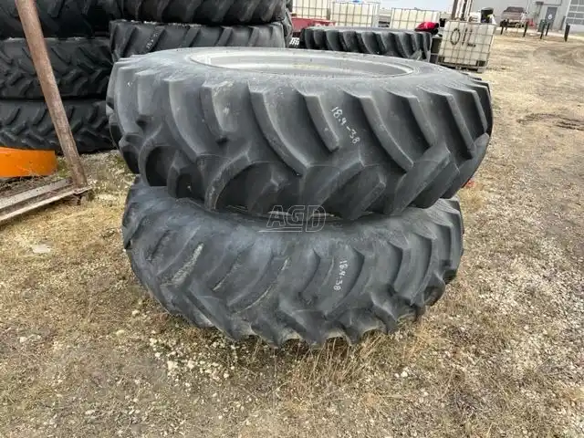 Gallery image 1 for Used 2018 Unverferth 18.4X34 T-RAILS Duals