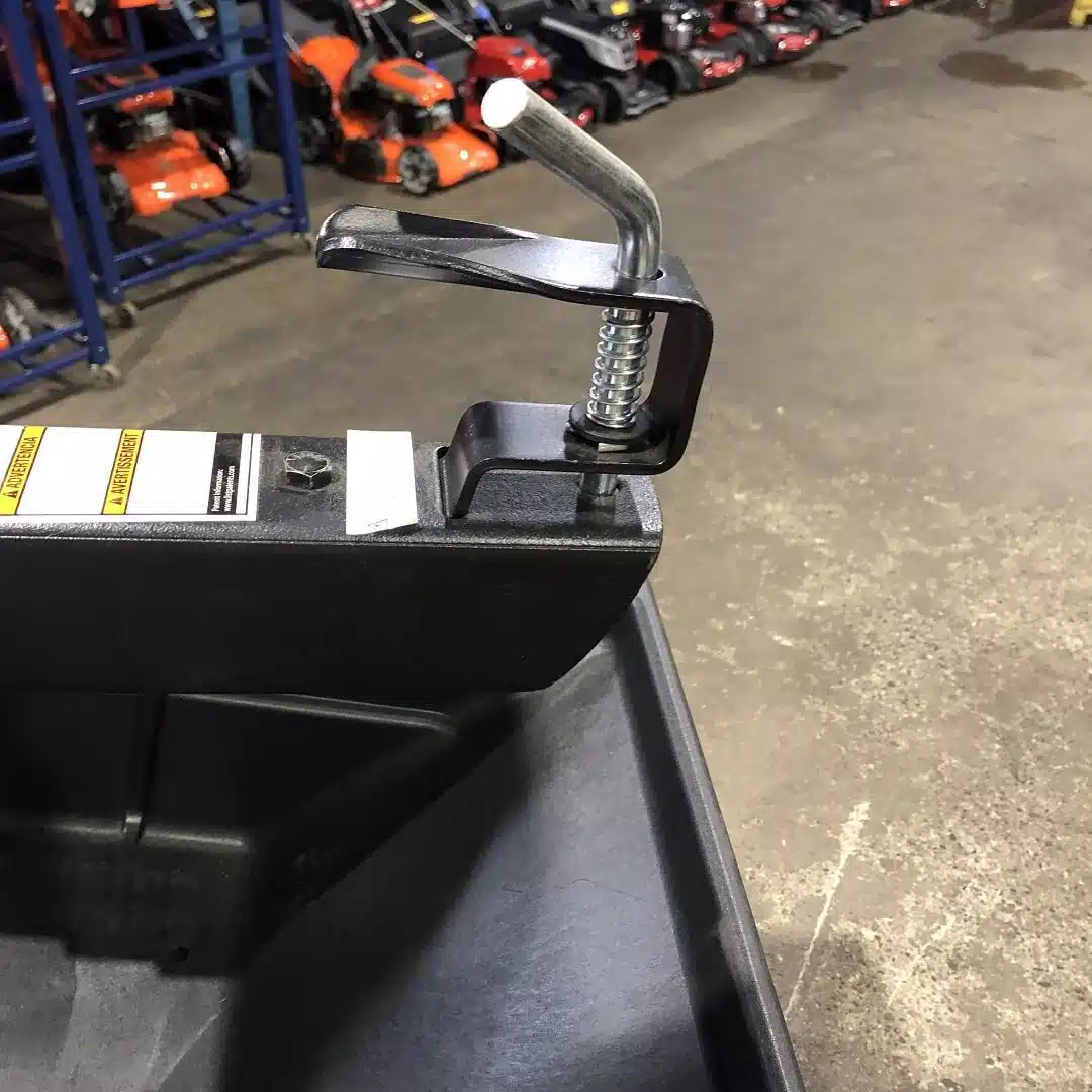 Gallery image 2 for New 2023 Husqvarna 10 CUFT. POLY SWIVEL DUMPCART Manure Agitator