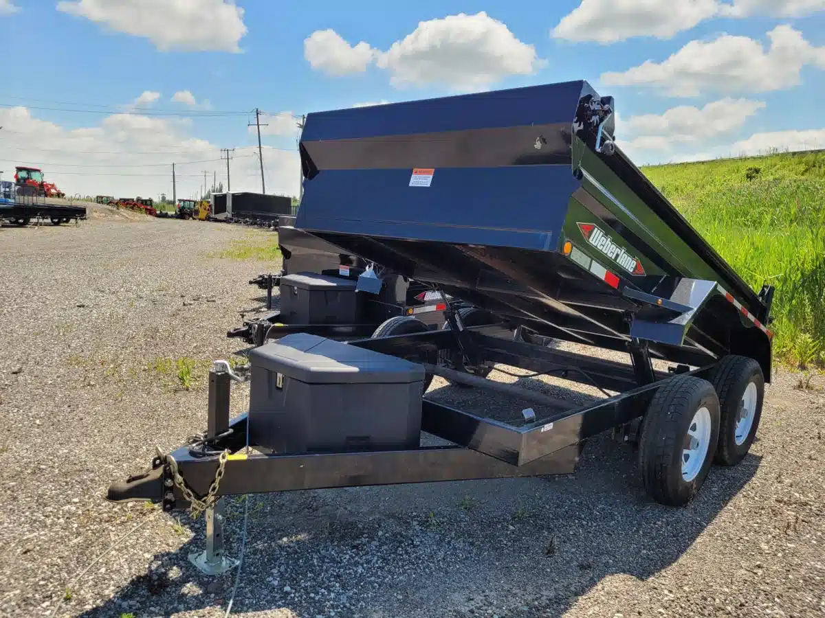 Gallery image 1 for New 2023 Weberlane 6X10X18" HIGH SIDE DUMP TRAILER Trailer - Utility
