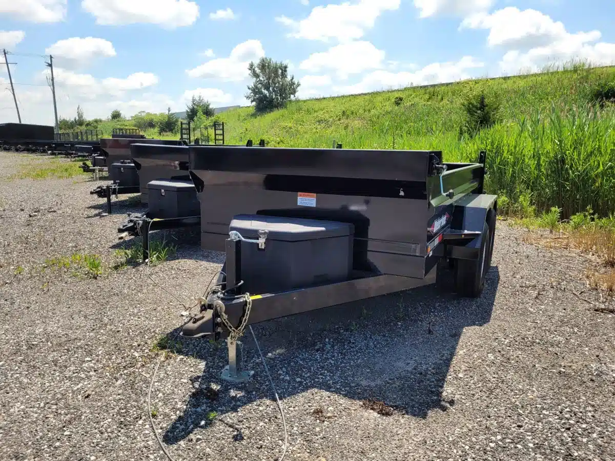 Gallery image 2 for New 2023 Weberlane 6X10X18" HIGH SIDE DUMP TRAILER Trailer - Utility