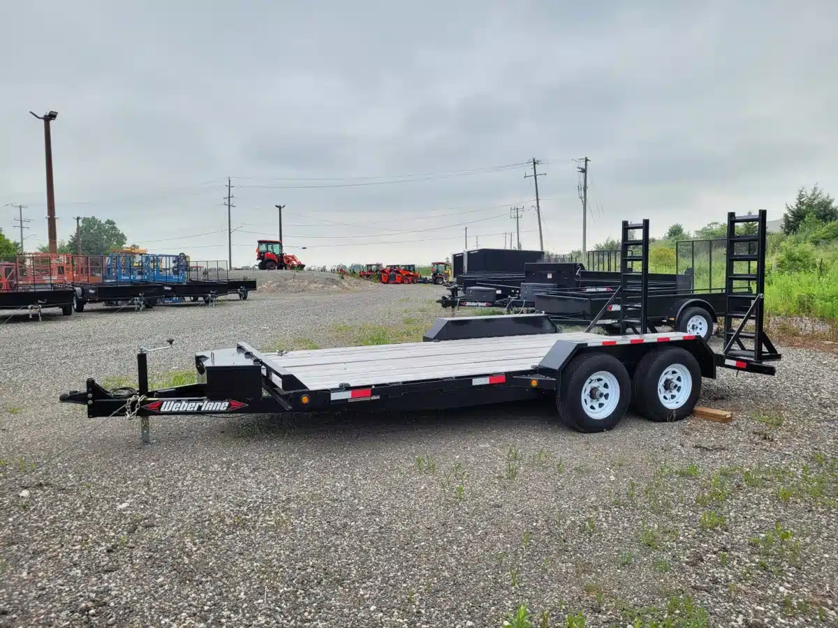 Gallery image 1 for New 2023 Weberlane Low Deck Trailers - EC1600S Trailer