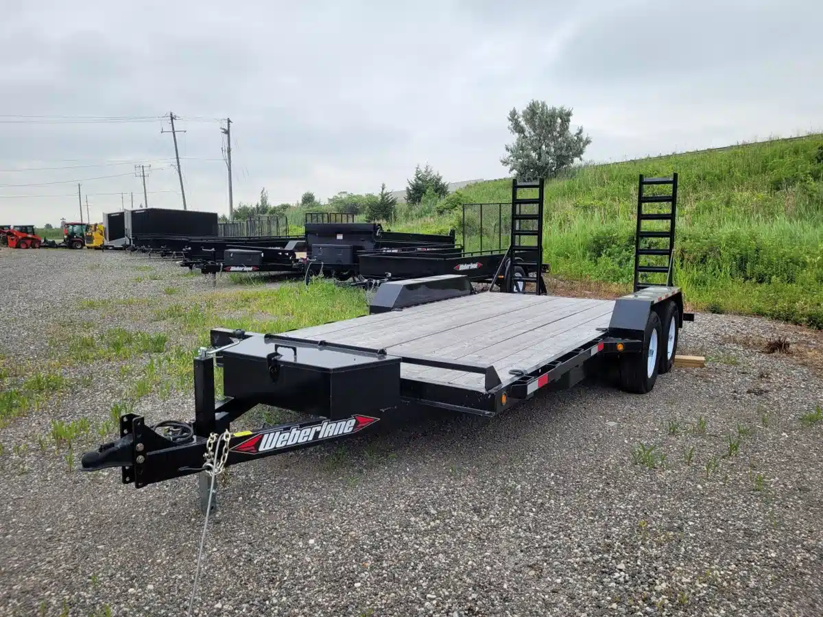 Gallery image 2 for New 2023 Weberlane Low Deck Trailers - EC1600S Trailer