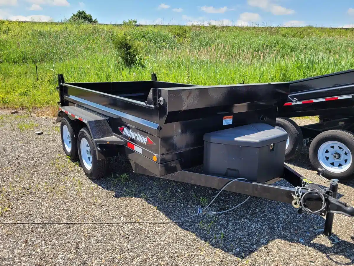Gallery image 2 for 2023 Weberlane 6' X 10' X 18" \ 6" DUMP Trailer - Utility