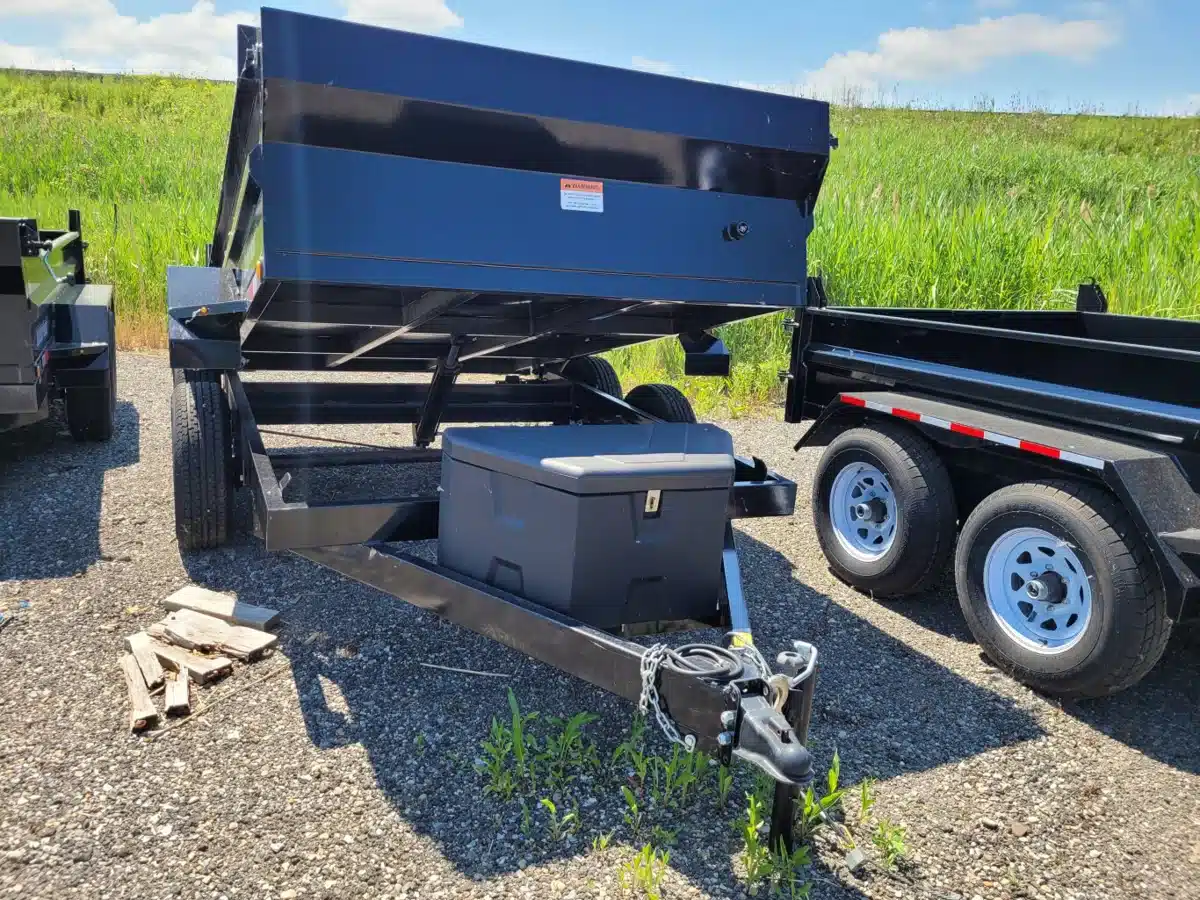 Gallery image 1 for New 2023 Weberlane 6' X 10' X 18" \ 6" DUMP TRAILER Trailer - Utility