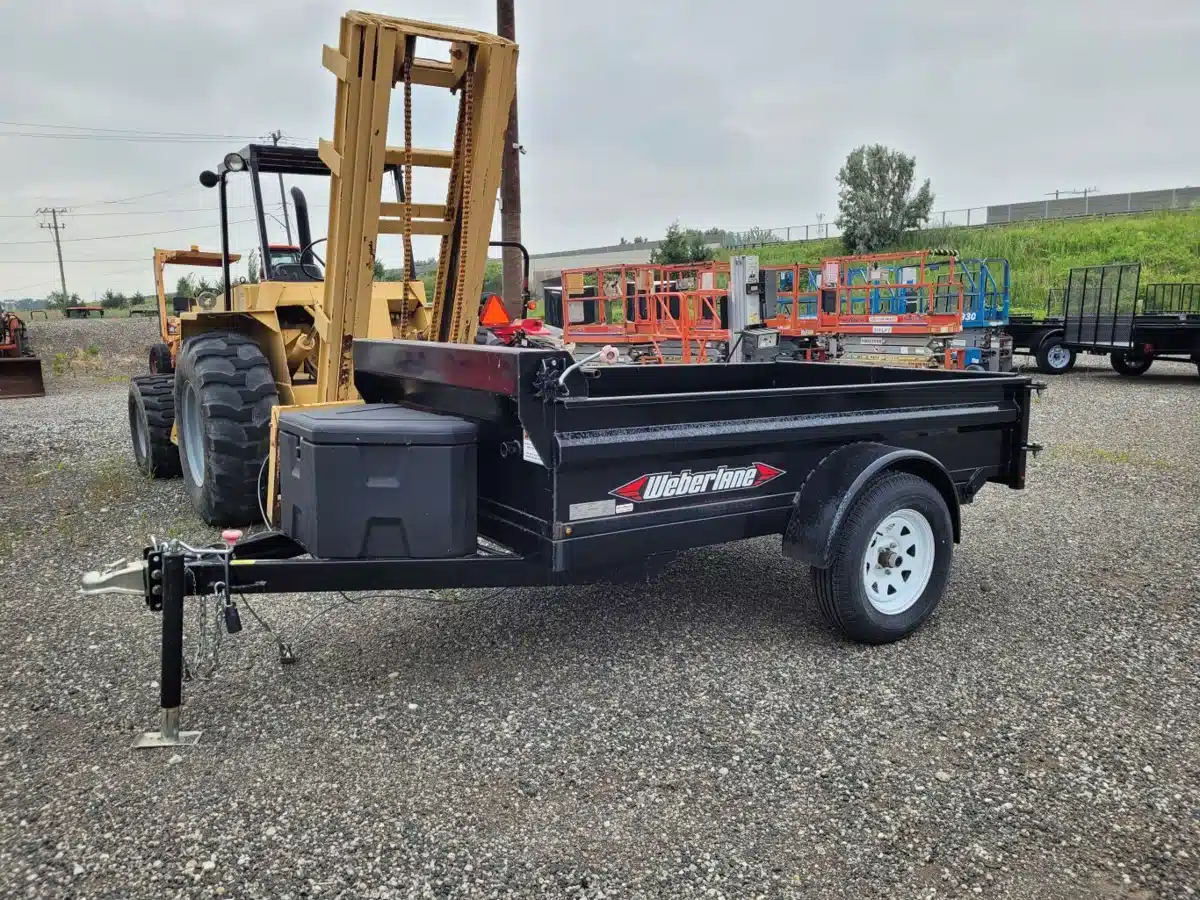 Gallery image 1 for New 2022 Weberlane Dumping Trailers - ECDWL 860LP Trailer
