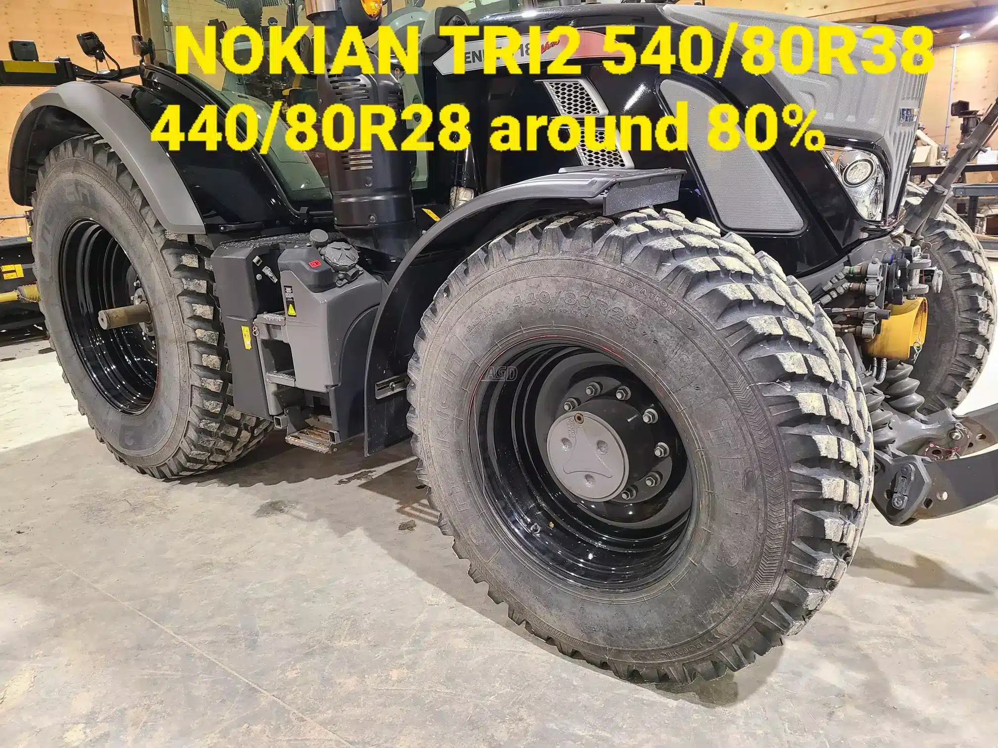 Gallery image 1 for 2020 Nokian 540/80R38 Tires & Rims