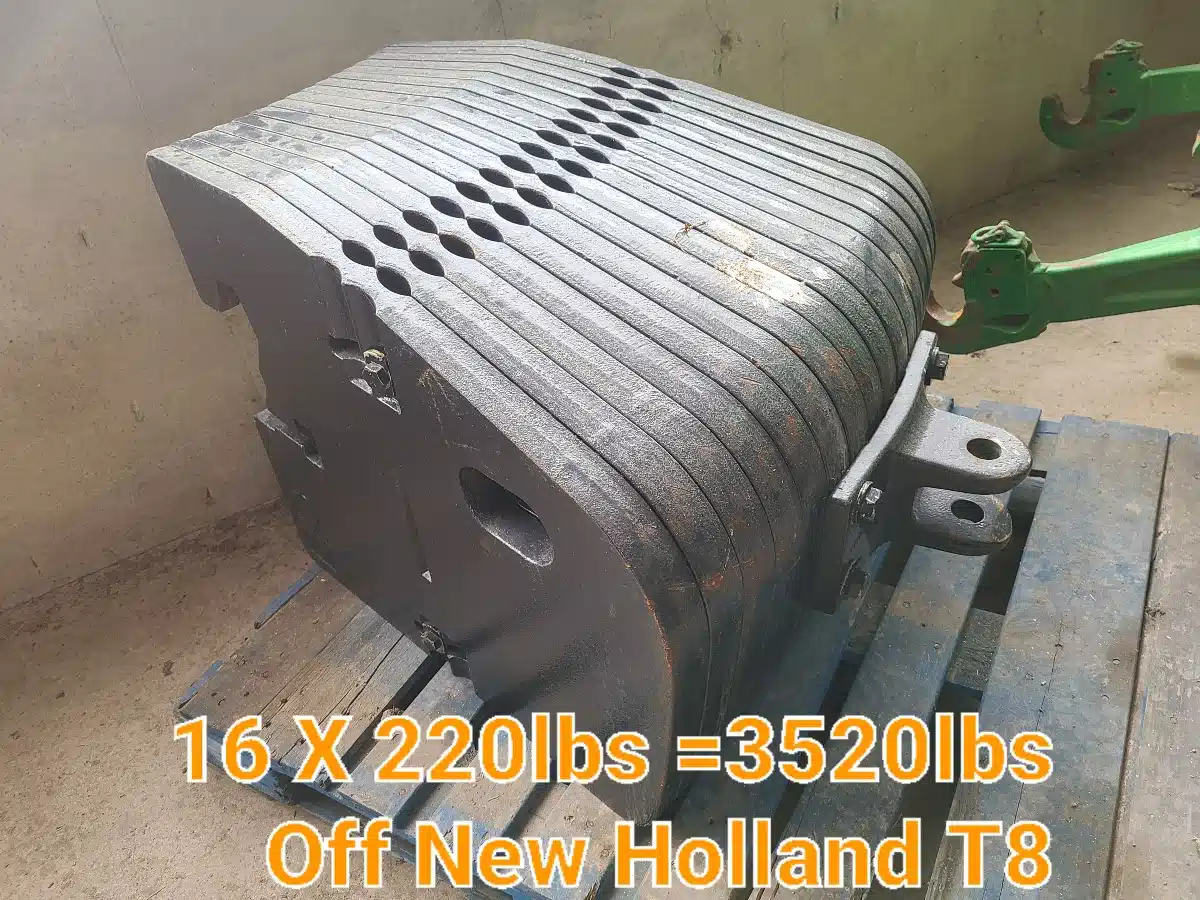 Gallery image 1 for Used 2018 New Holland 220lbs Weights