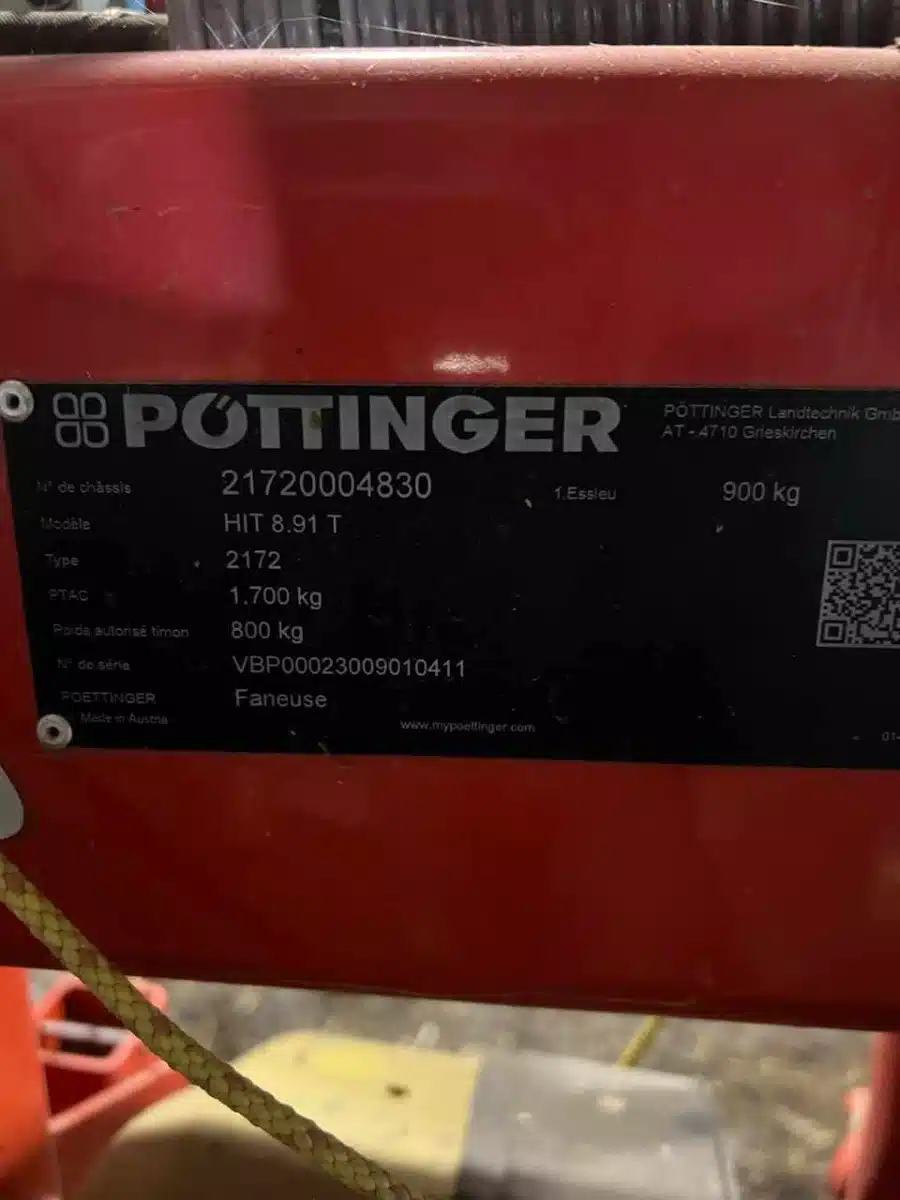 Gallery image 2 for Used Pottinger HIT 6.80 T Tedder Rake