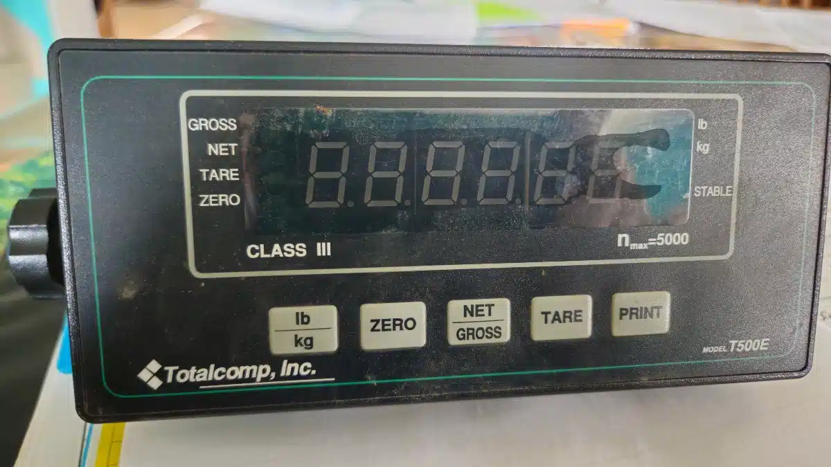 Used Home Built T500E Scale