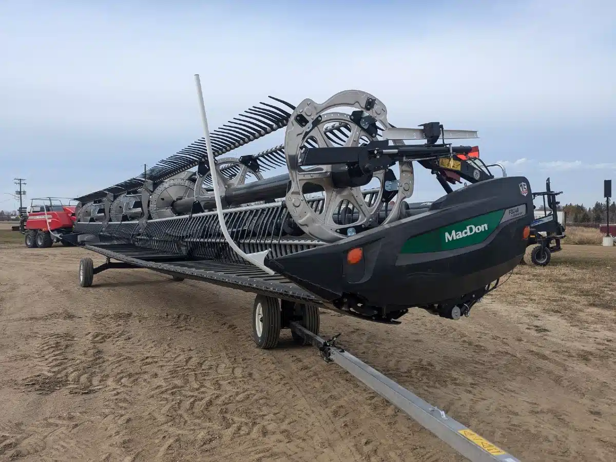 New 2025 MacDon FD240 Header - Flex Draper
