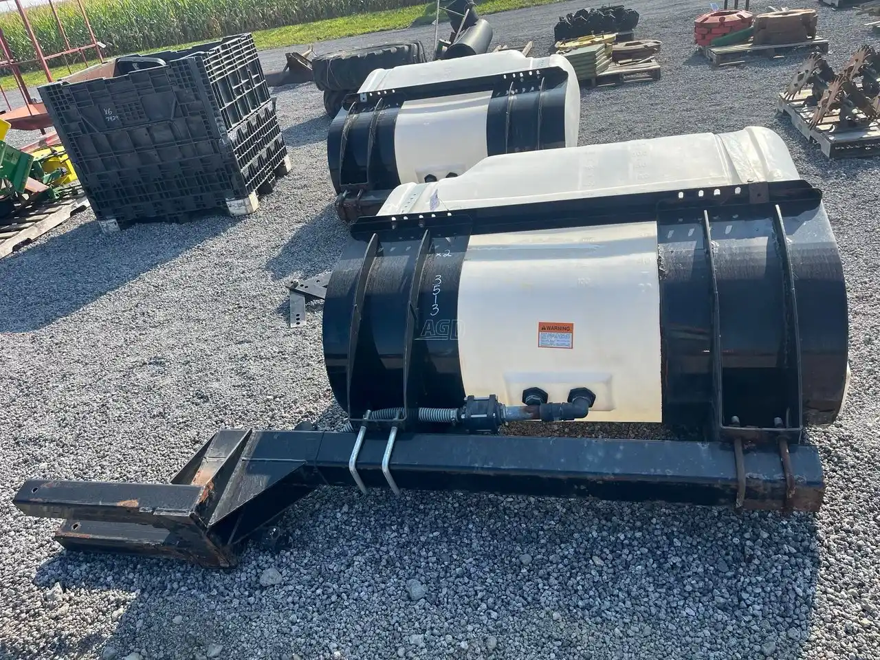 Gallery image 2 for Used 2012 Demco 500 GAL Saddle Tanks