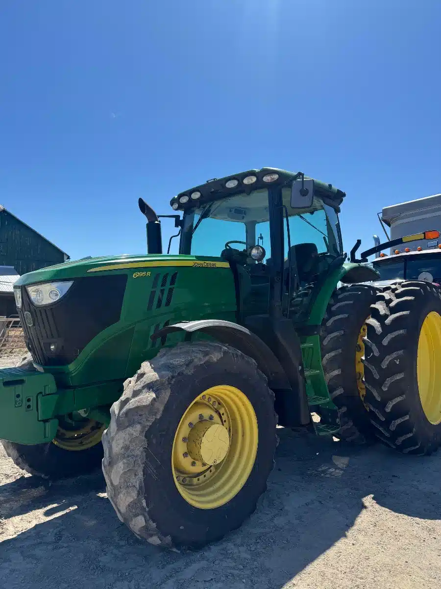 Gallery image 2 for Used 2017 John Deere 6195R Tractor