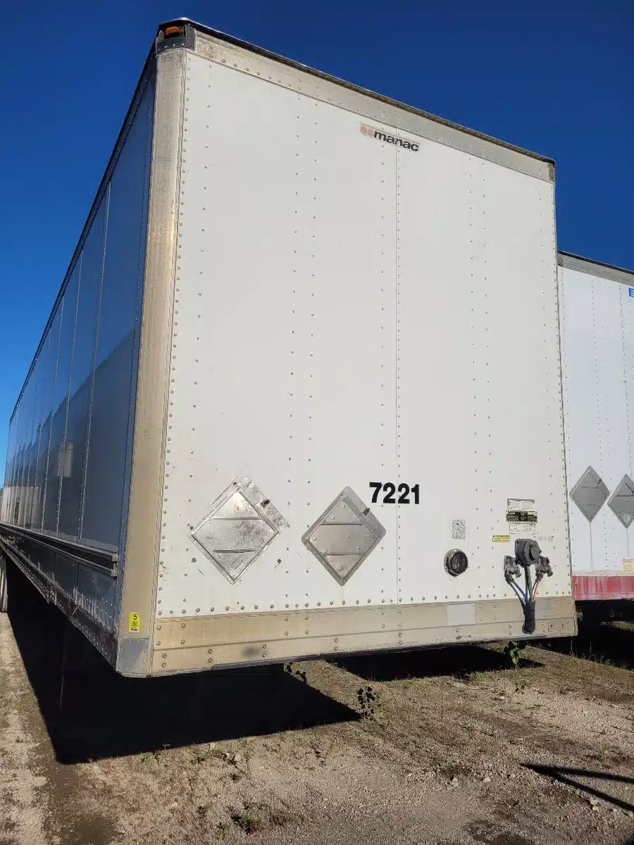2012 Manac 53' dry Trailer - Van
