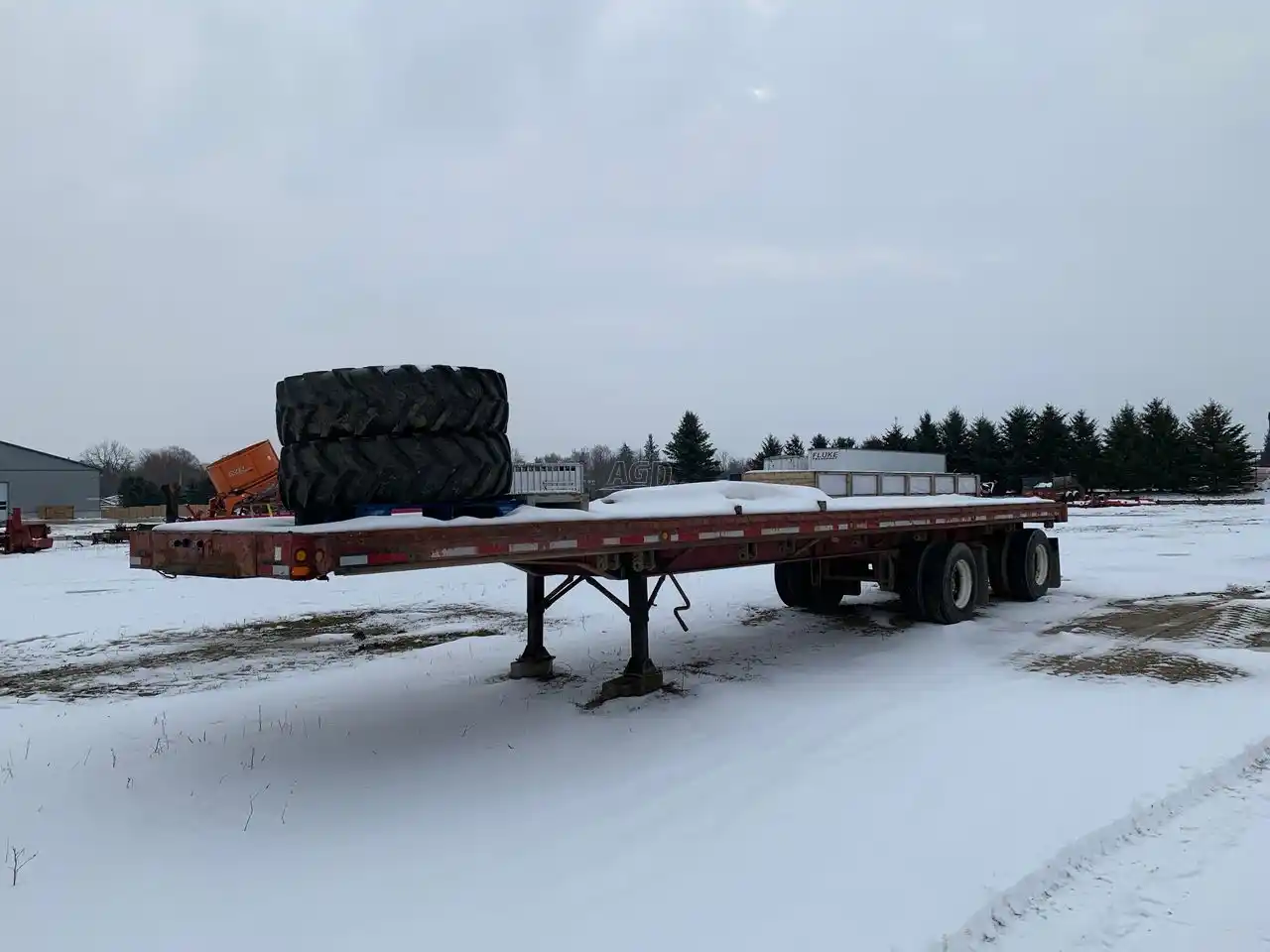 Gallery image 2 for Used Fruehauf 40 FT Trailer - Flat Deck