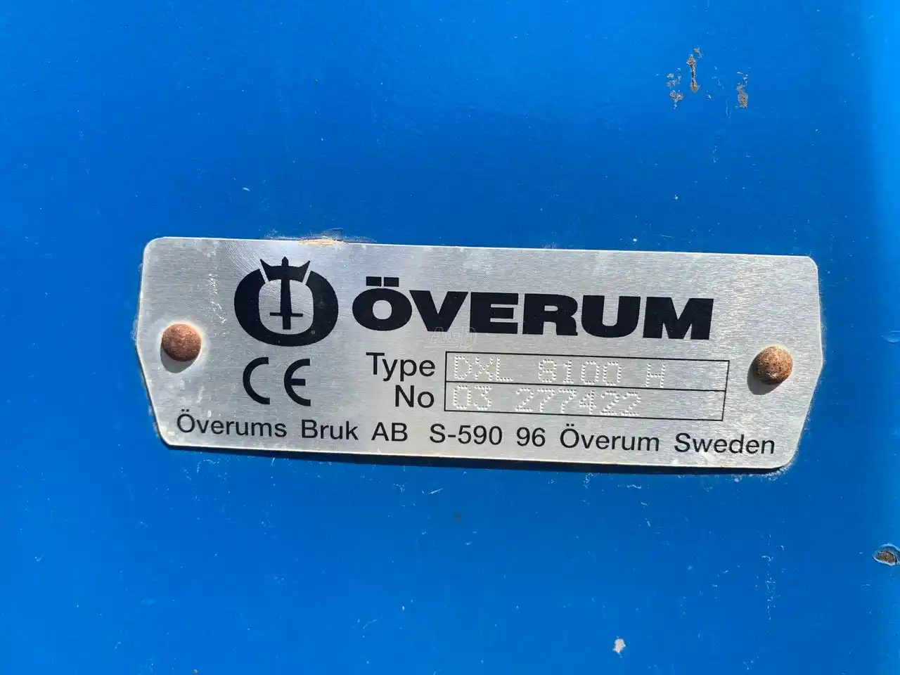 Gallery image 2 for Used Överum DXL 8100H Plow