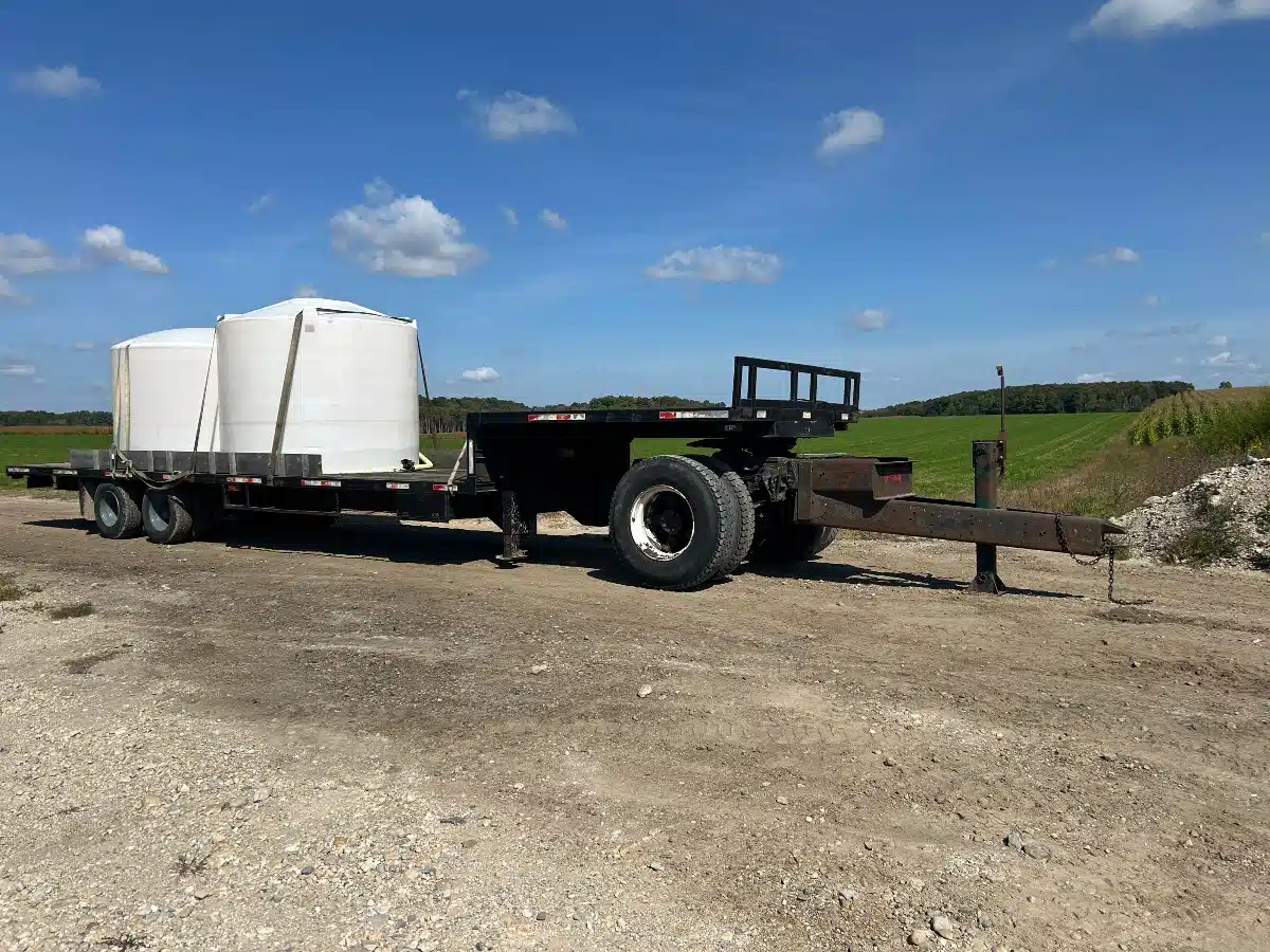 Gallery image 2 for Used Ace Roto-mold 36' Drop Deck Liquid Fertilizer Trailer