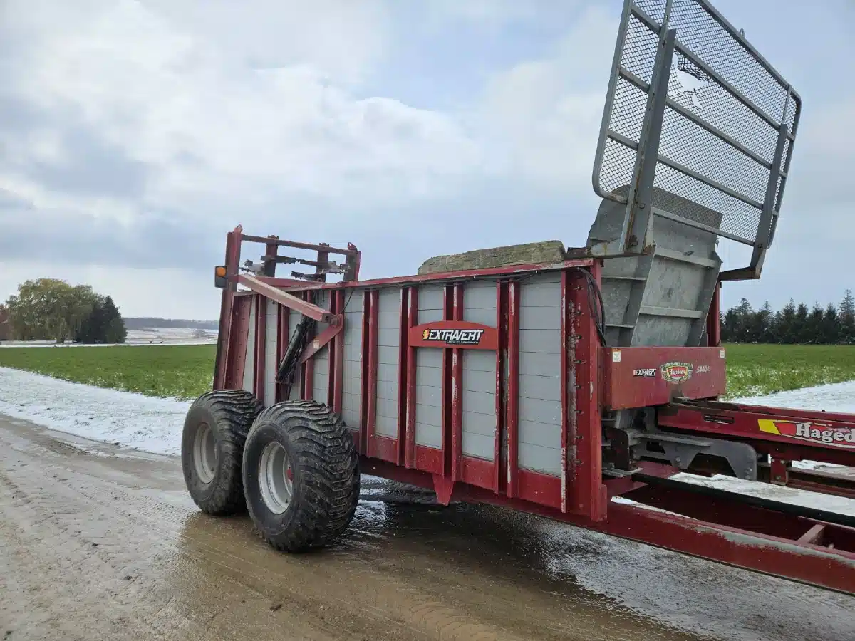 Gallery image 2 for Used Hagedorn HYDRA-SPREAD EXTRAVERT 5440 Manure Spreader