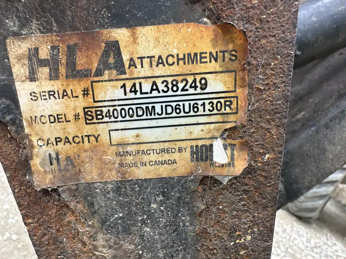 Gallery image 2 for Used 2014 HLA Attachments SB4000dm Snow Blade