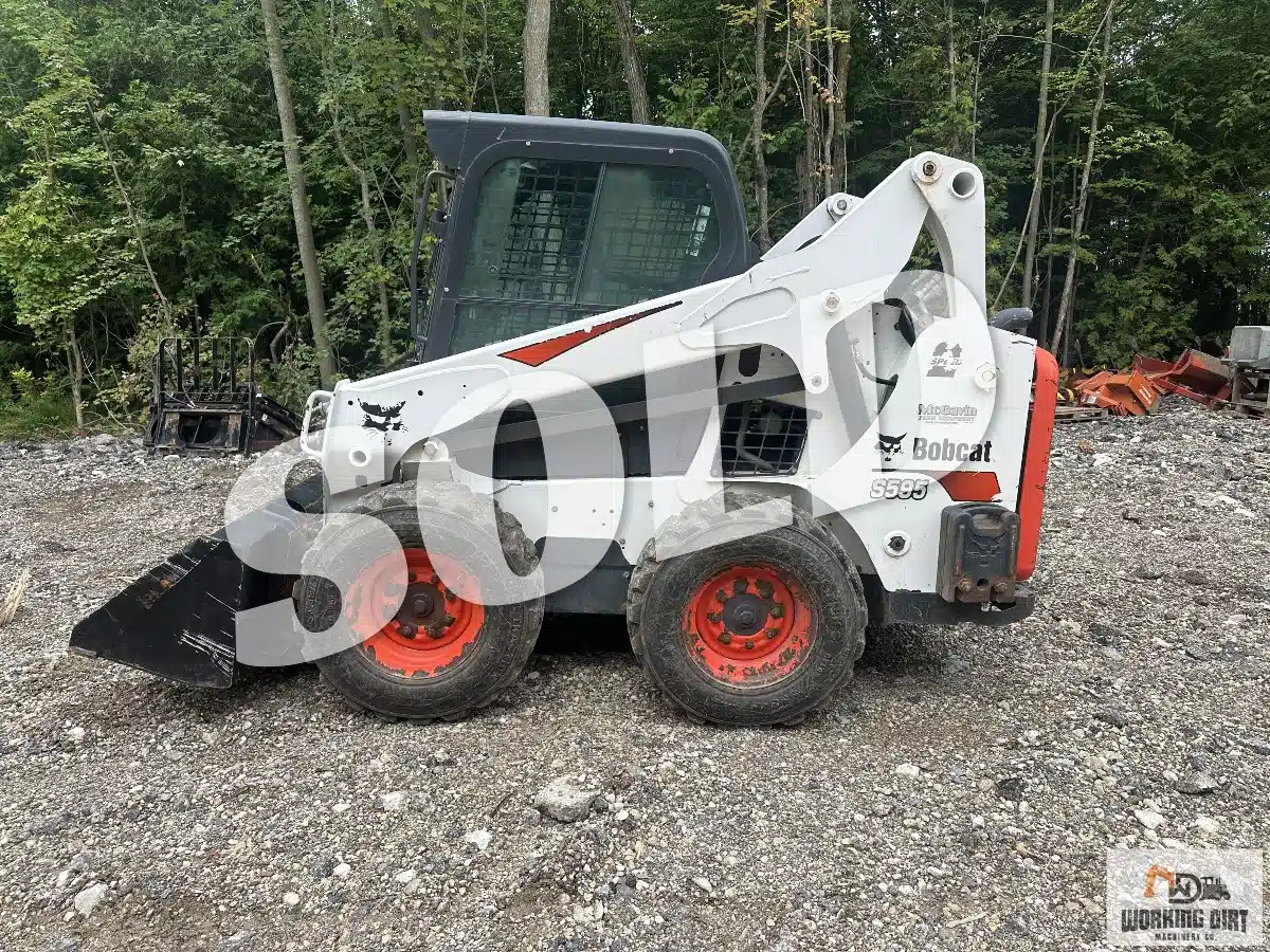 Gallery image 1 for Used 2017 Bobcat S595 Skid Steer