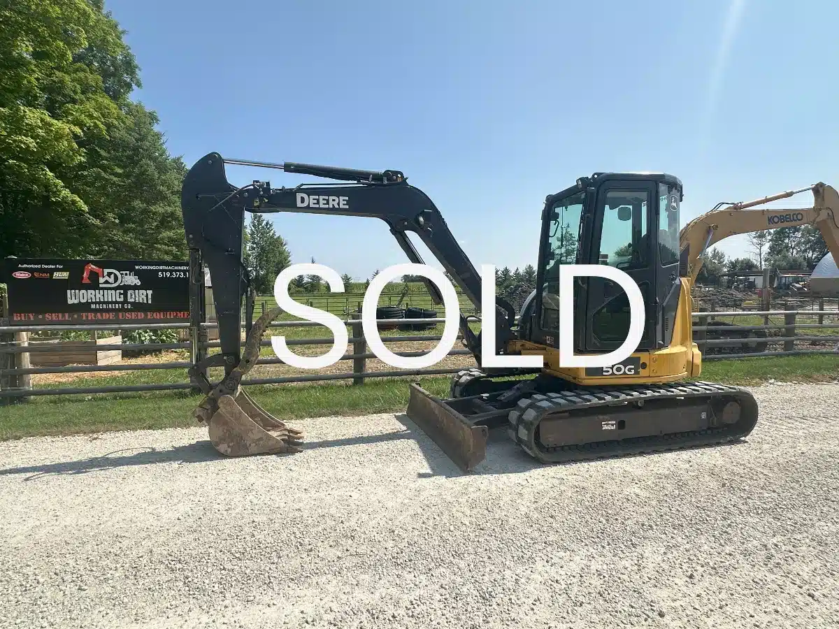 Gallery image 1 for Used 2017 John Deere 50G Excavator