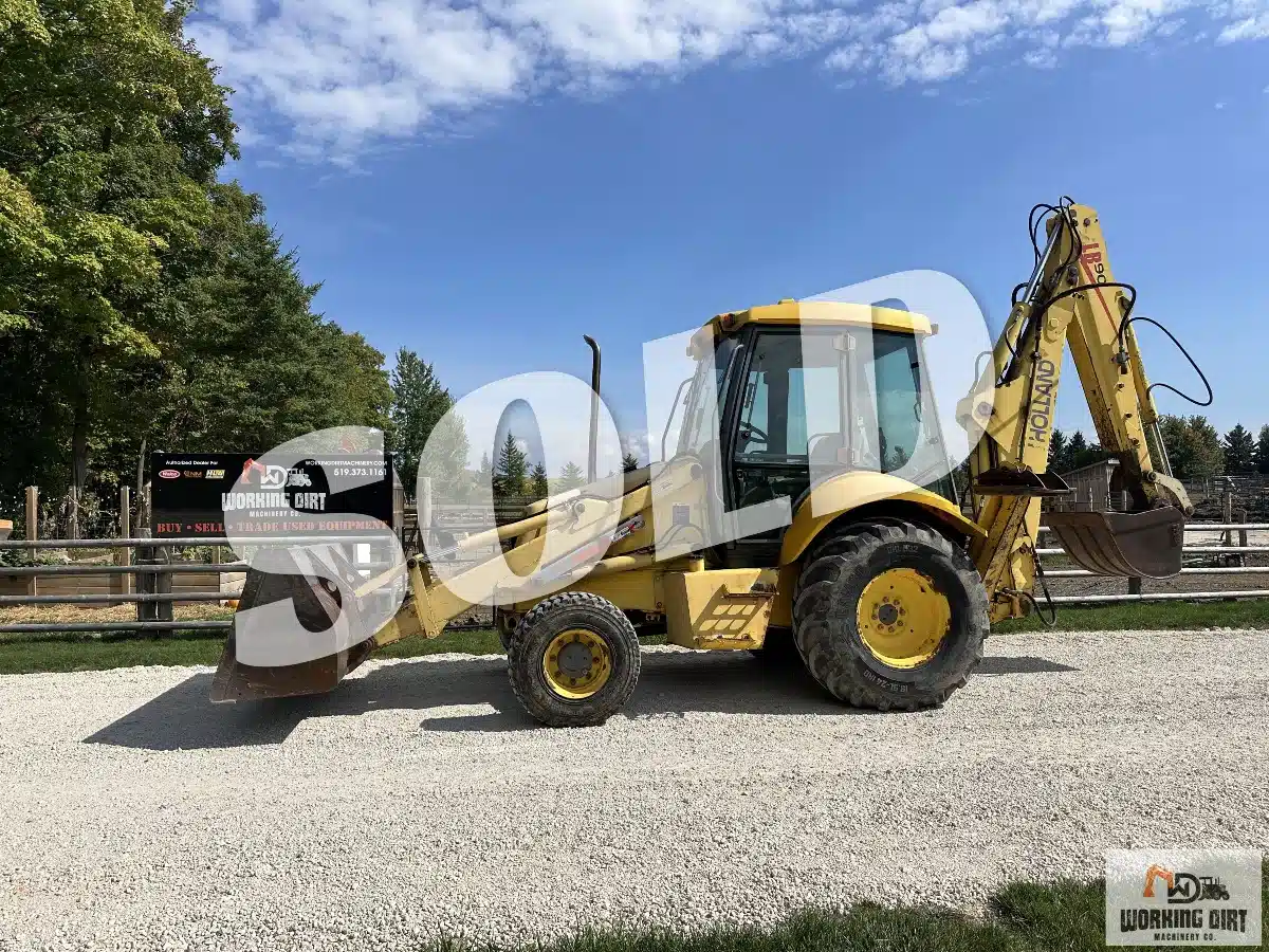 Gallery image 1 for Used 2001 New Holland LB90 Backhoe Loader