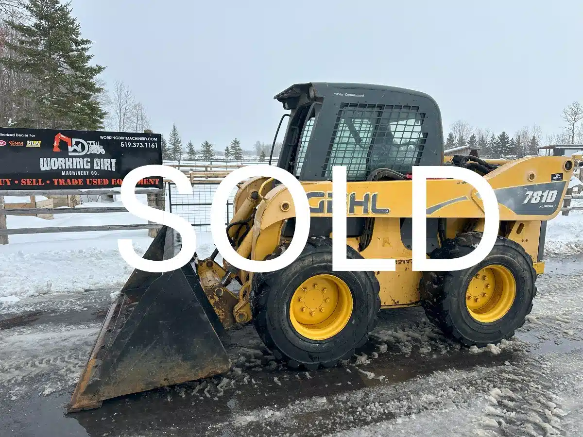 Gallery image 1 for Used SOLD Gehl 7810 Skid Steer