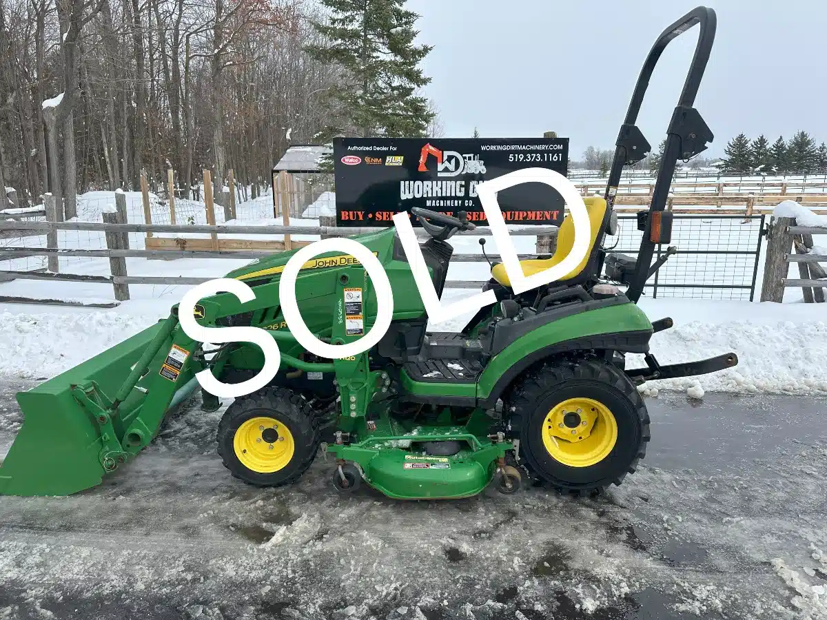 Gallery image 1 for Used 2015 John Deere 1026R Tractor