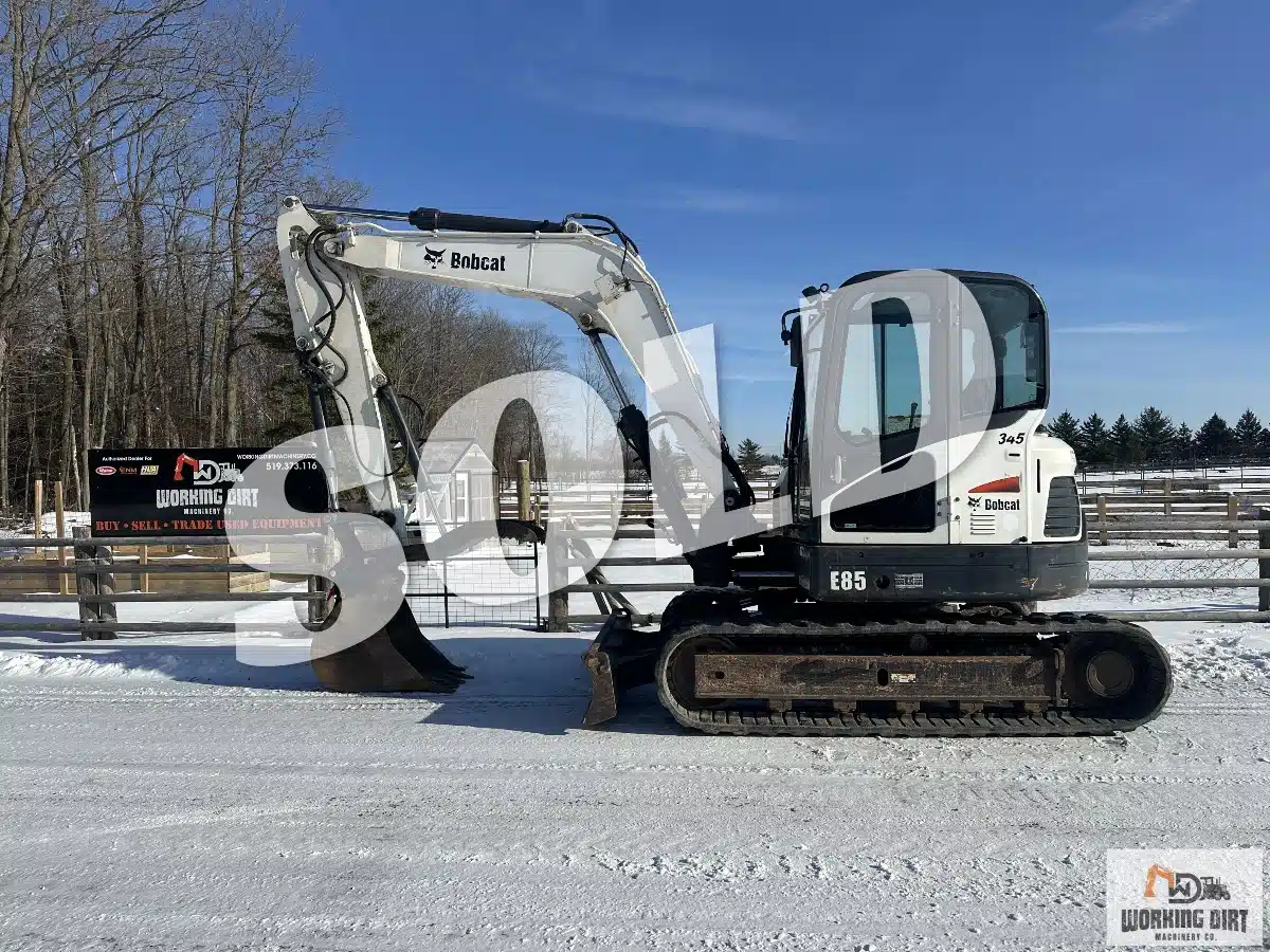 Gallery image 1 for Used 2014 Bobcat E85 Excavator