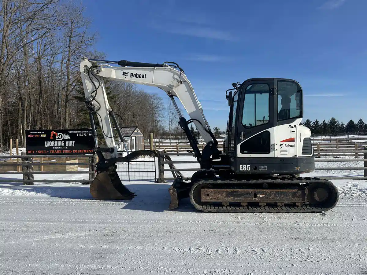 Gallery image 2 for Used 2014 Bobcat E85 Excavator