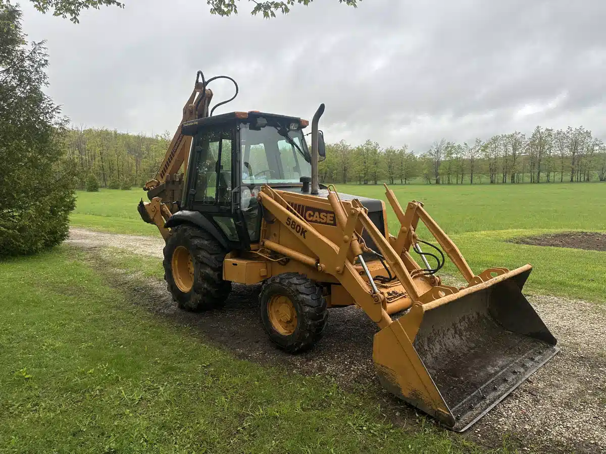 Gallery image 2 for Used 1992 Case 580K Backhoe Loader