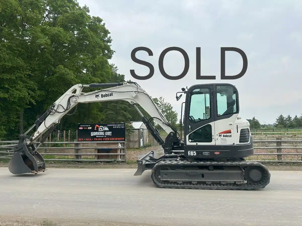 Gallery image 1 for Used 2014 Bobcat E85 Excavator