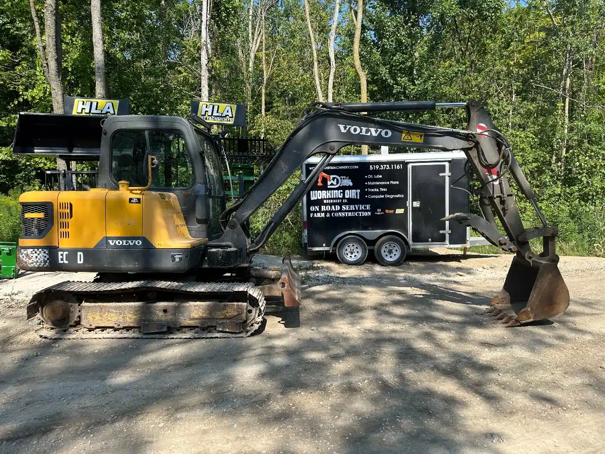 Gallery image 1 for Used 2017 Volvo EC55D Excavator