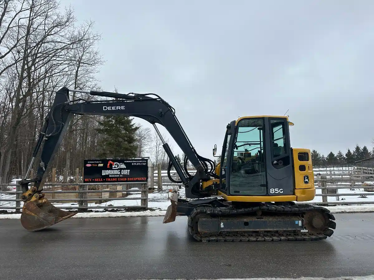 Used 2017 John Deere 85G Excavator