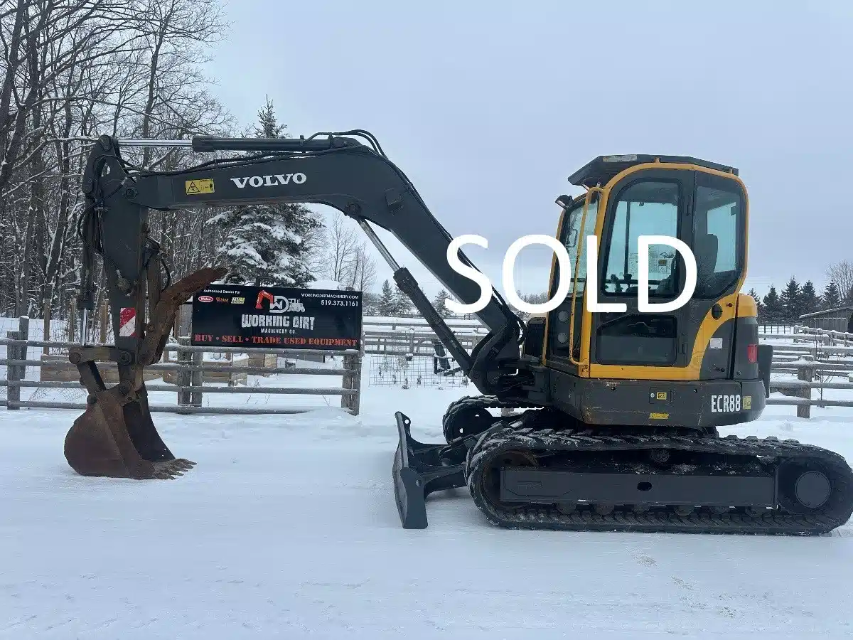 Photo de la Galerie 1 pour 2008 Volvo ECR88 Excavatrice