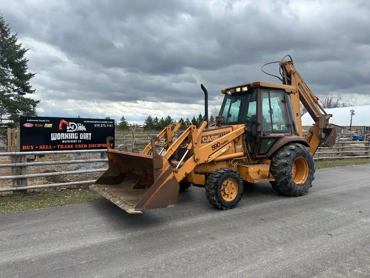Gallery image 1 for 1992 Case 590K Backhoe Loader