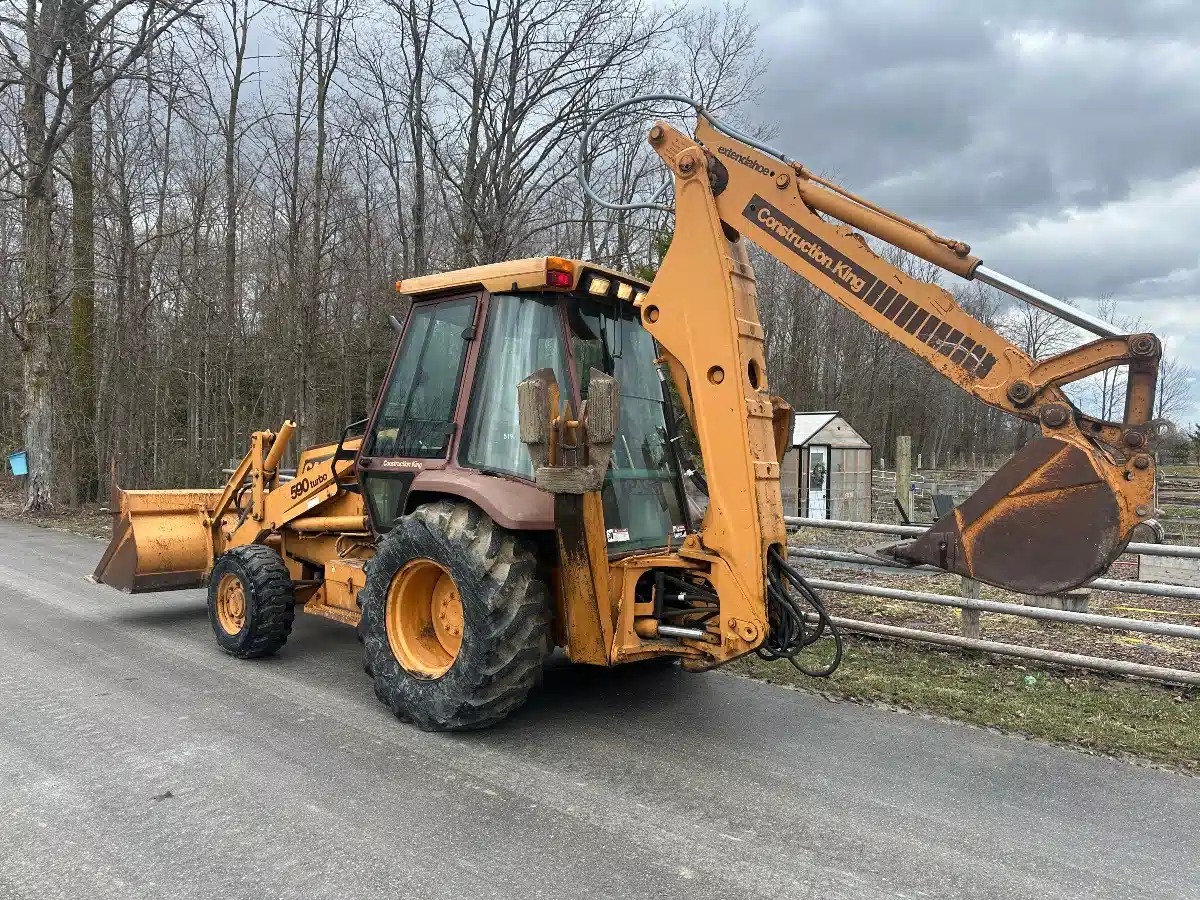 Gallery image 2 for 1992 Case 590K Backhoe Loader