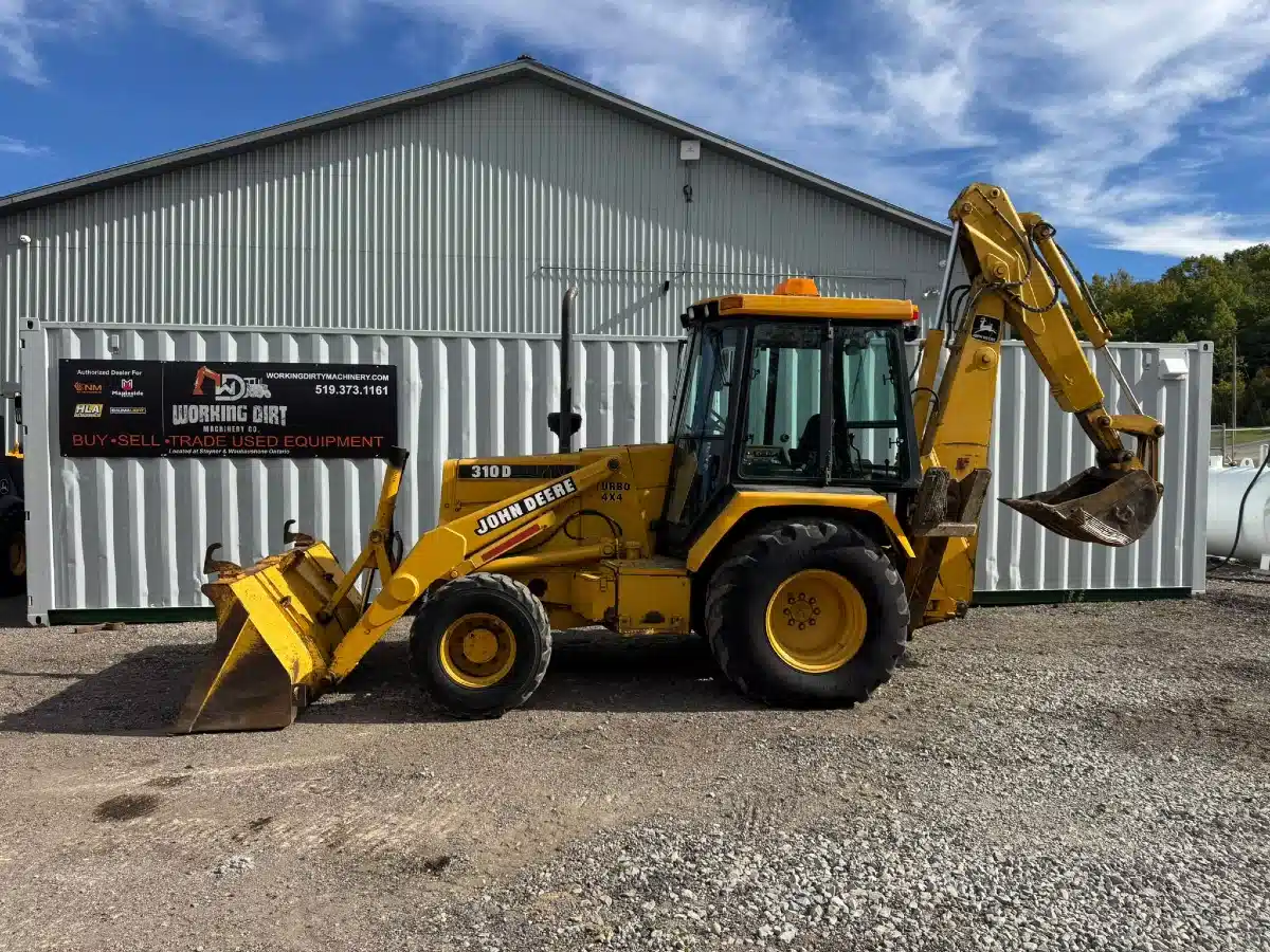 Gallery image 1 for 1991 John Deere 310 Backhoe Loader