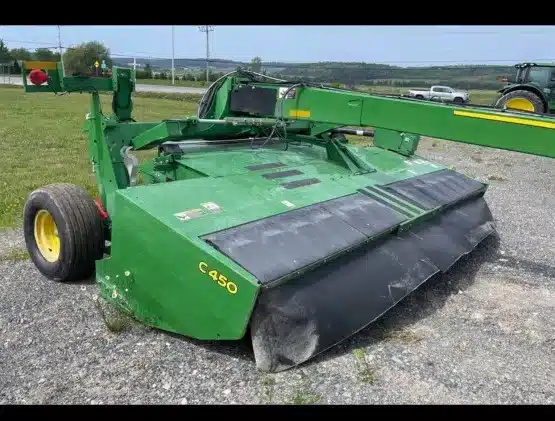 Used 2021 John Deere C450 Disc Mower Conditioner
