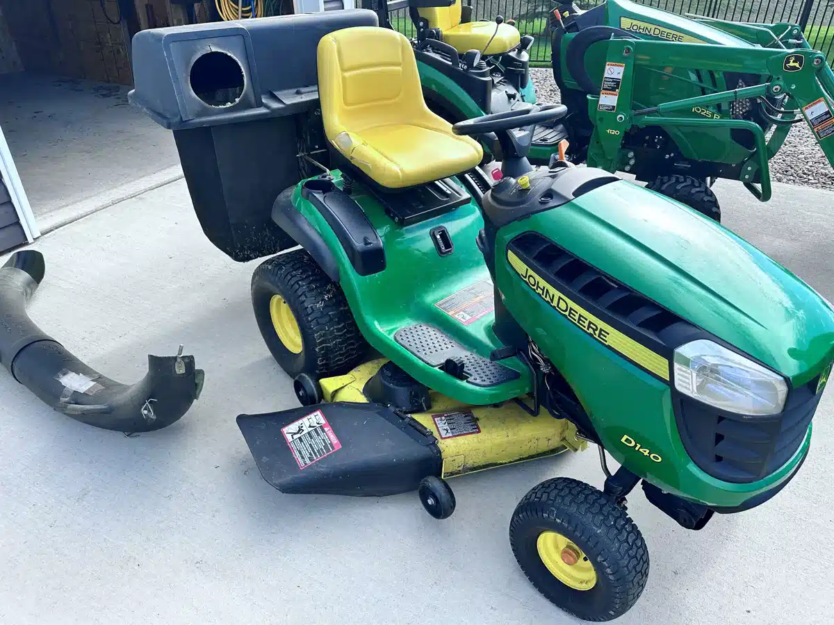Used 2014 John Deere D140 Lawn Tractor AgDealer